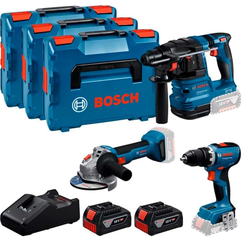 Набор электроинструментов Bosch Professional 18В GSR 18V-65+ GBH 18V-22 (0.615.A50.09G)